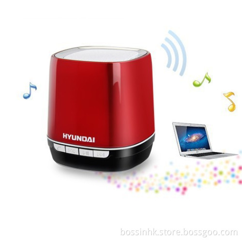Portalbe Metal Bluetooth Speaker with 500mAh TF MP3 (Bn-115)